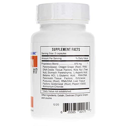 Envase Systemic Formulas Bio Function 17 D Digest