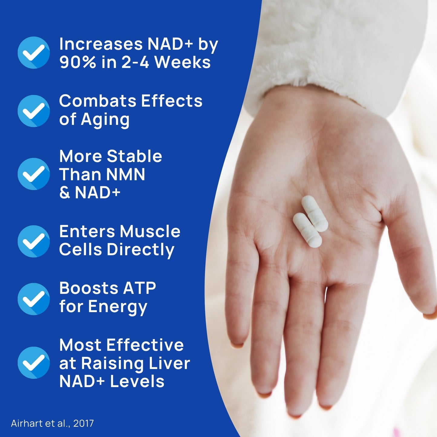 Envejecimiento Saludable Niacinex 600mg NAD+