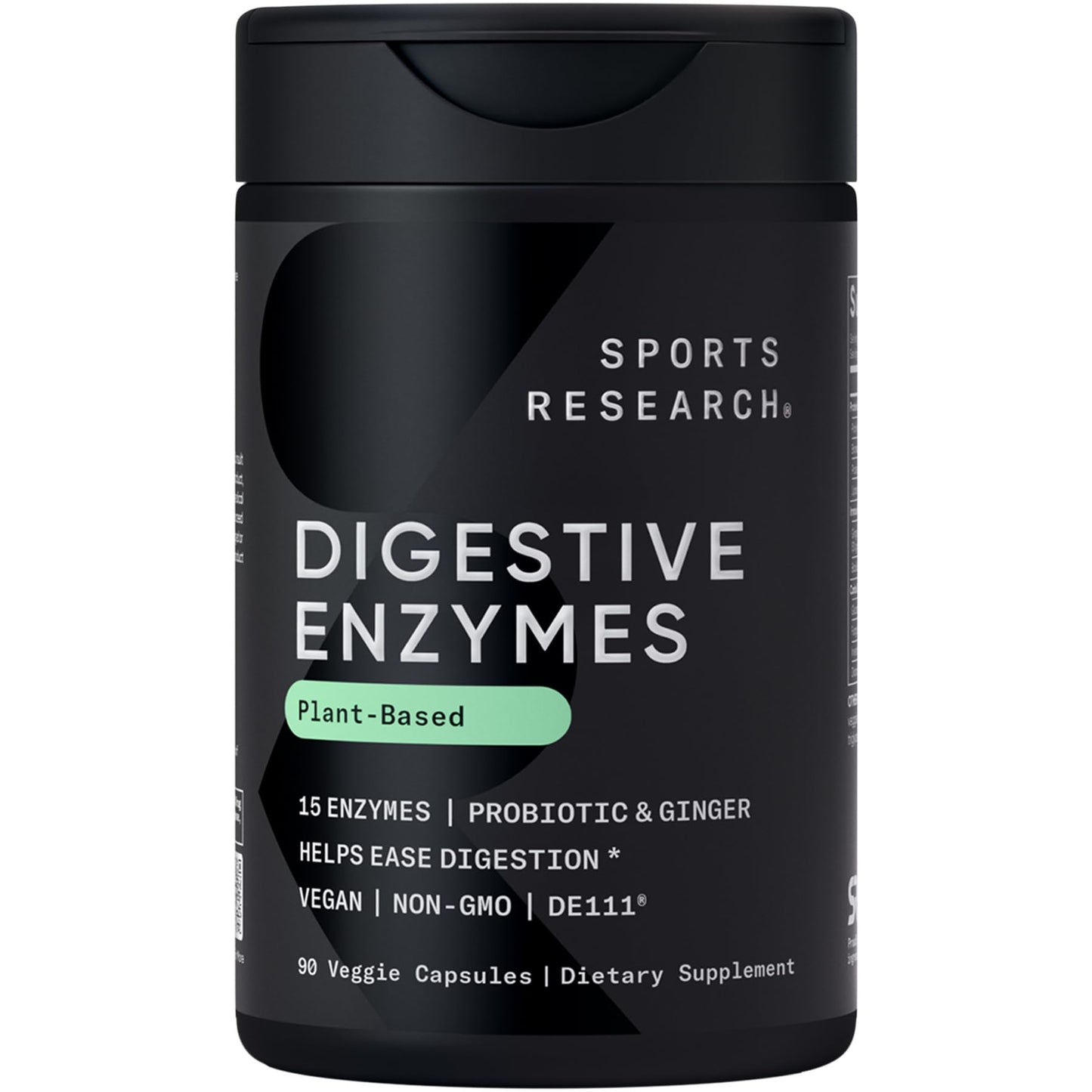 Enzimas digestivas con probióticos y jengibre