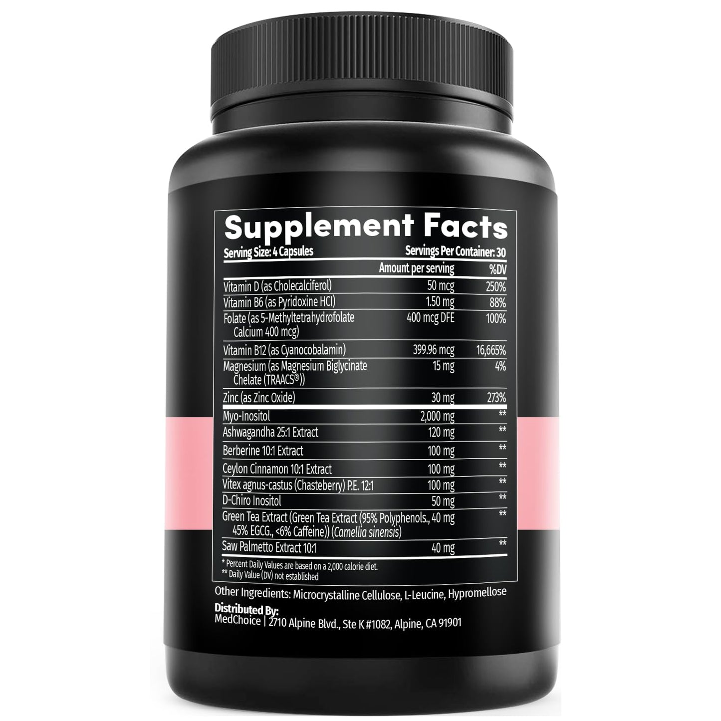 Suplemento para equilibrio hormonal en unidades