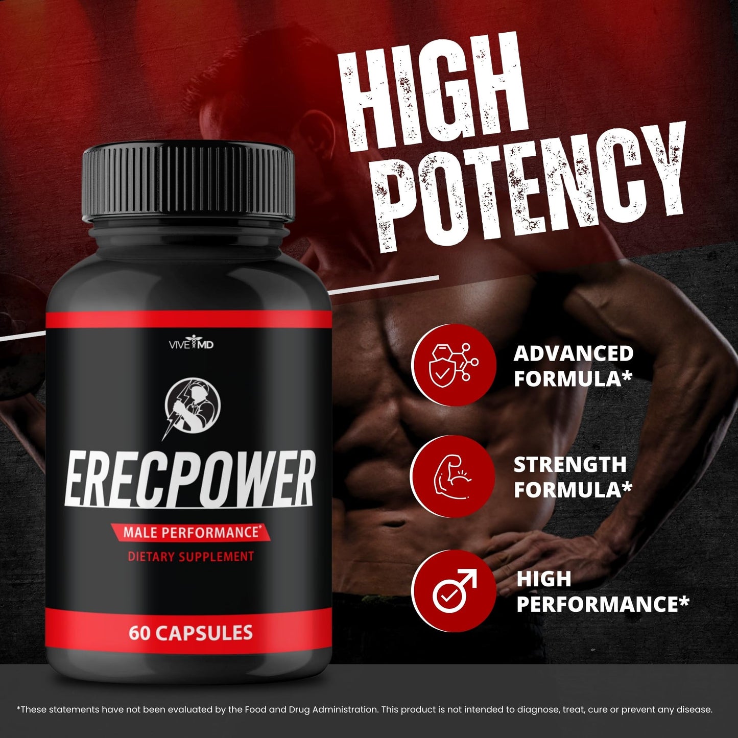 Erecpower cápsulas potencia alta ingredientes