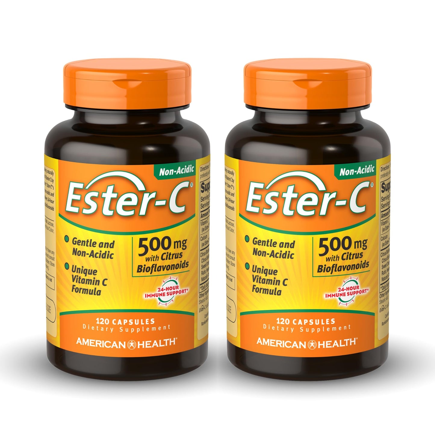 Ester-C American Health 500 mg con bioflavonoides cítricos