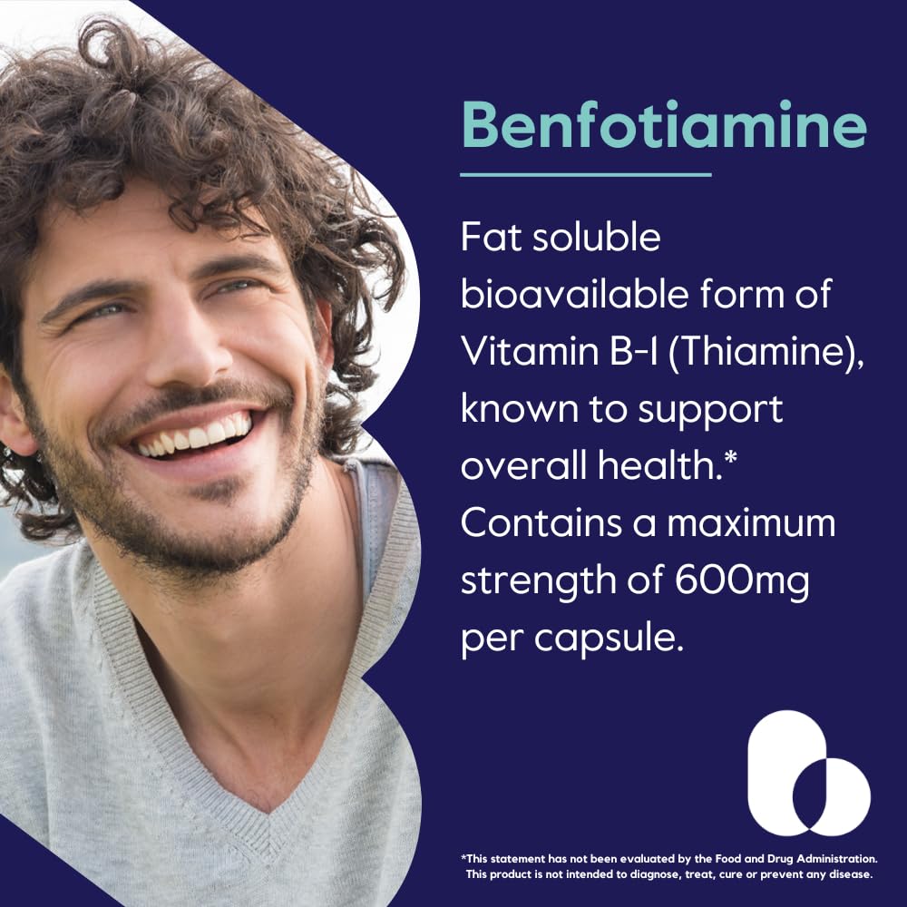 Etiqueta BESTVITE Benfotiamina suplemento vitamina B1