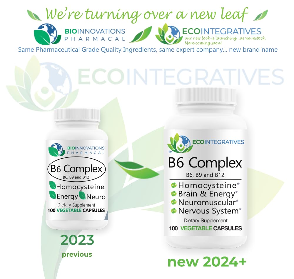 Etiqueta BioInnovations Pharmacal complejo B6