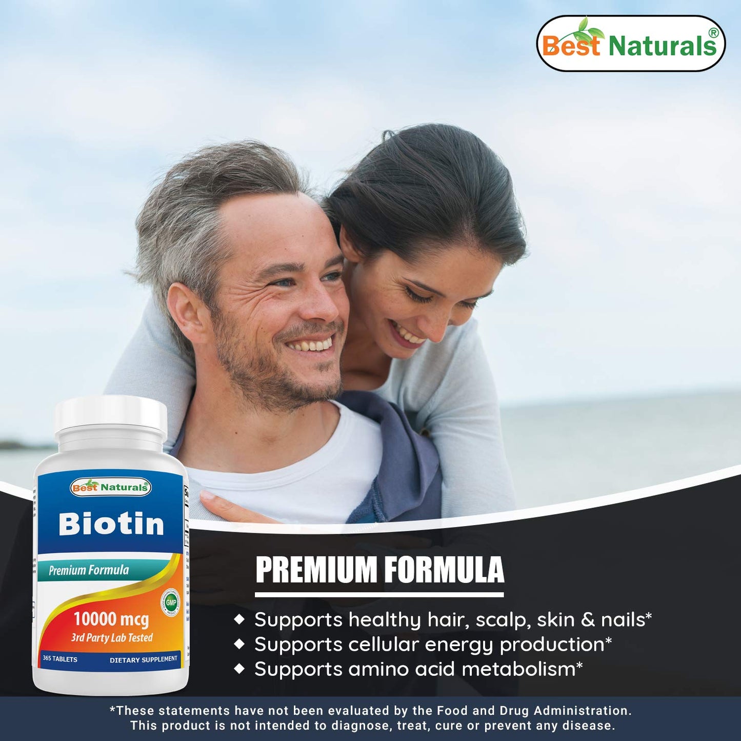 Etiqueta de calidad Best Naturals suplementos