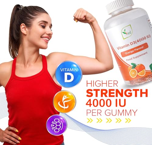 Etiqueta frontal gomitas Ved Vitamina D3