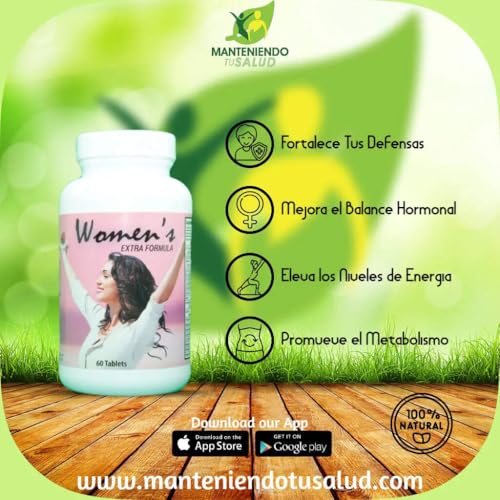 Etiqueta frontal multivitaminas New Life Women's para mujer