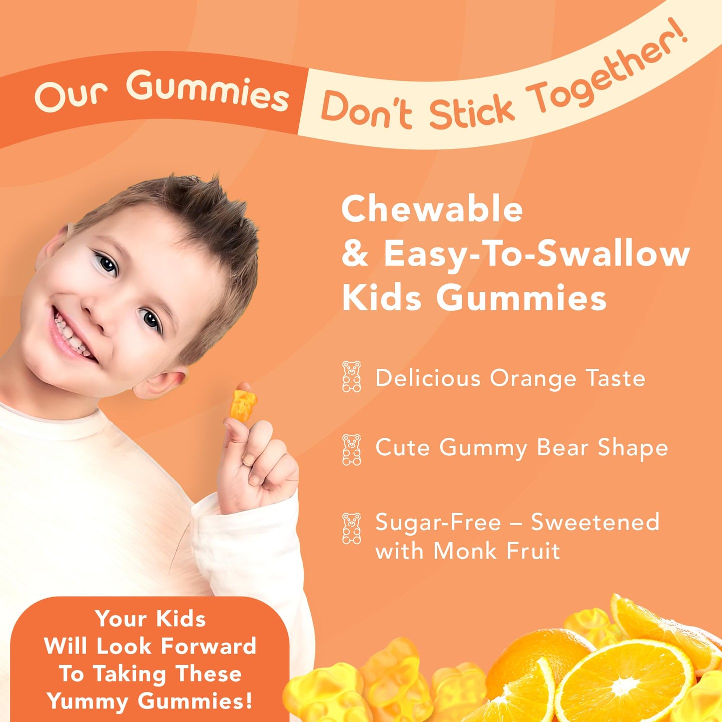Etiqueta información nutricional gomitas GOJOY NATURALS
