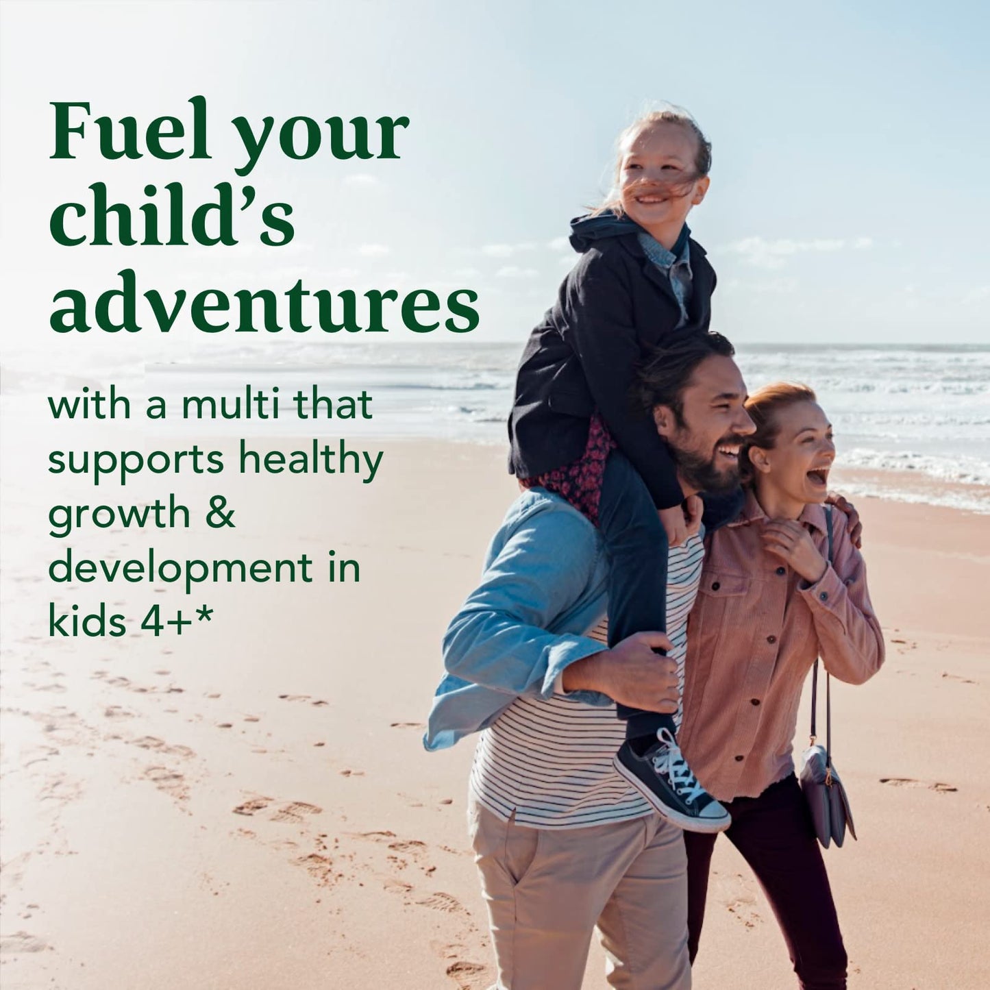 Etiqueta MegaFood multivitamínicos niños vitaminas esenciales