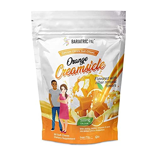 Etiqueta nutricional del paquete de vitaminas bariátricas
