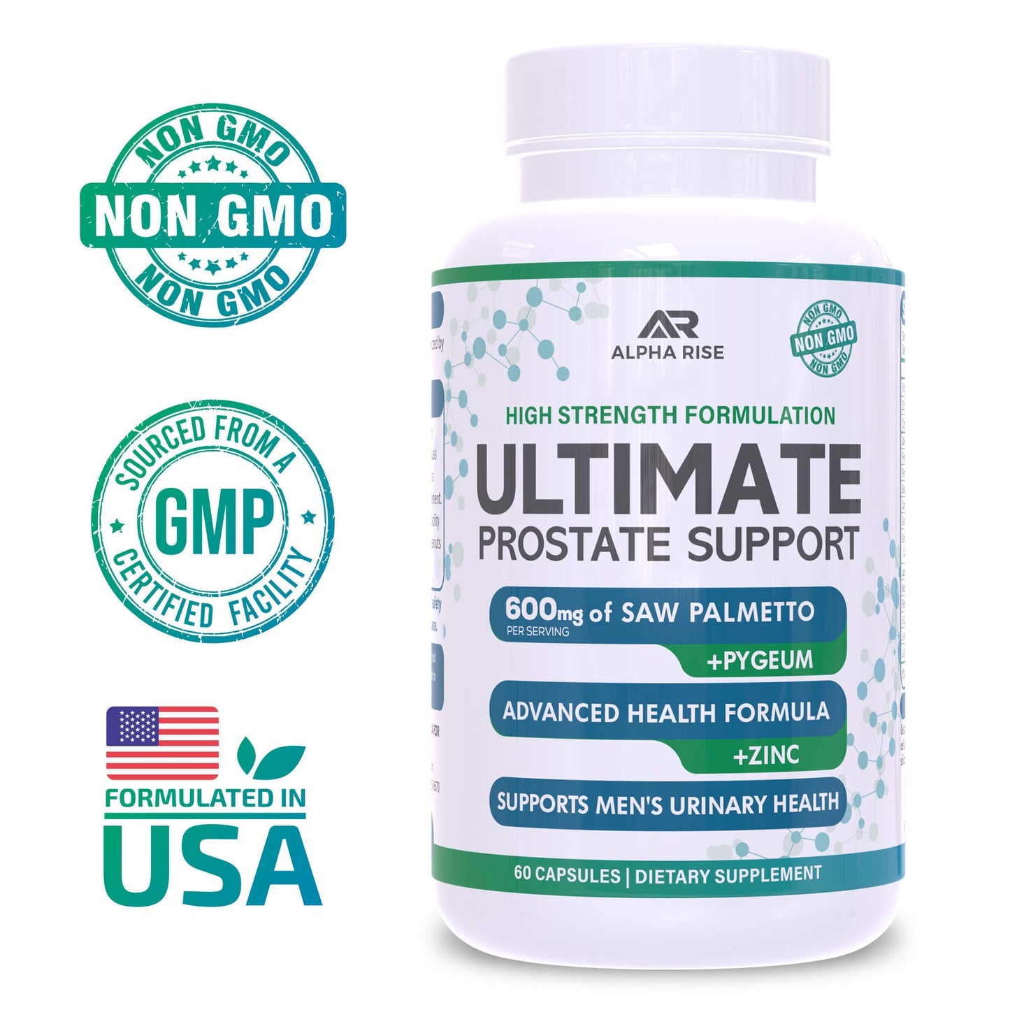 Etiqueta producto Alpha Rise ADK vitamina A D K