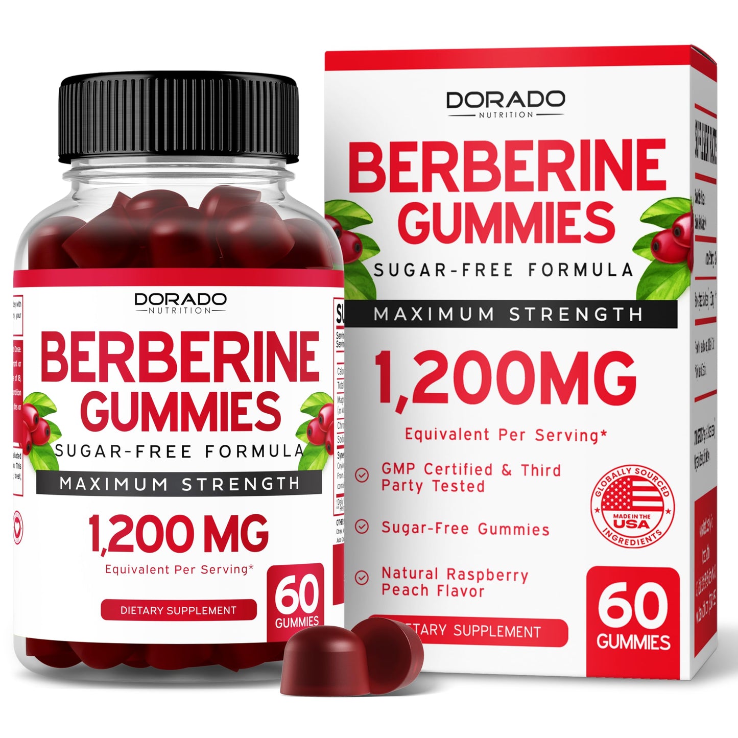 Etiqueta producto gomitas berberina ADK D3 K2