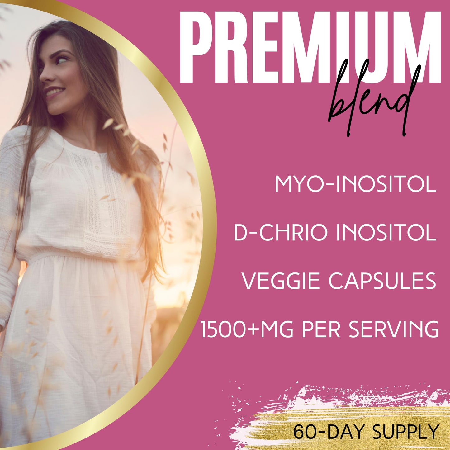 Etiqueta del producto Lumen Naturals Inositol