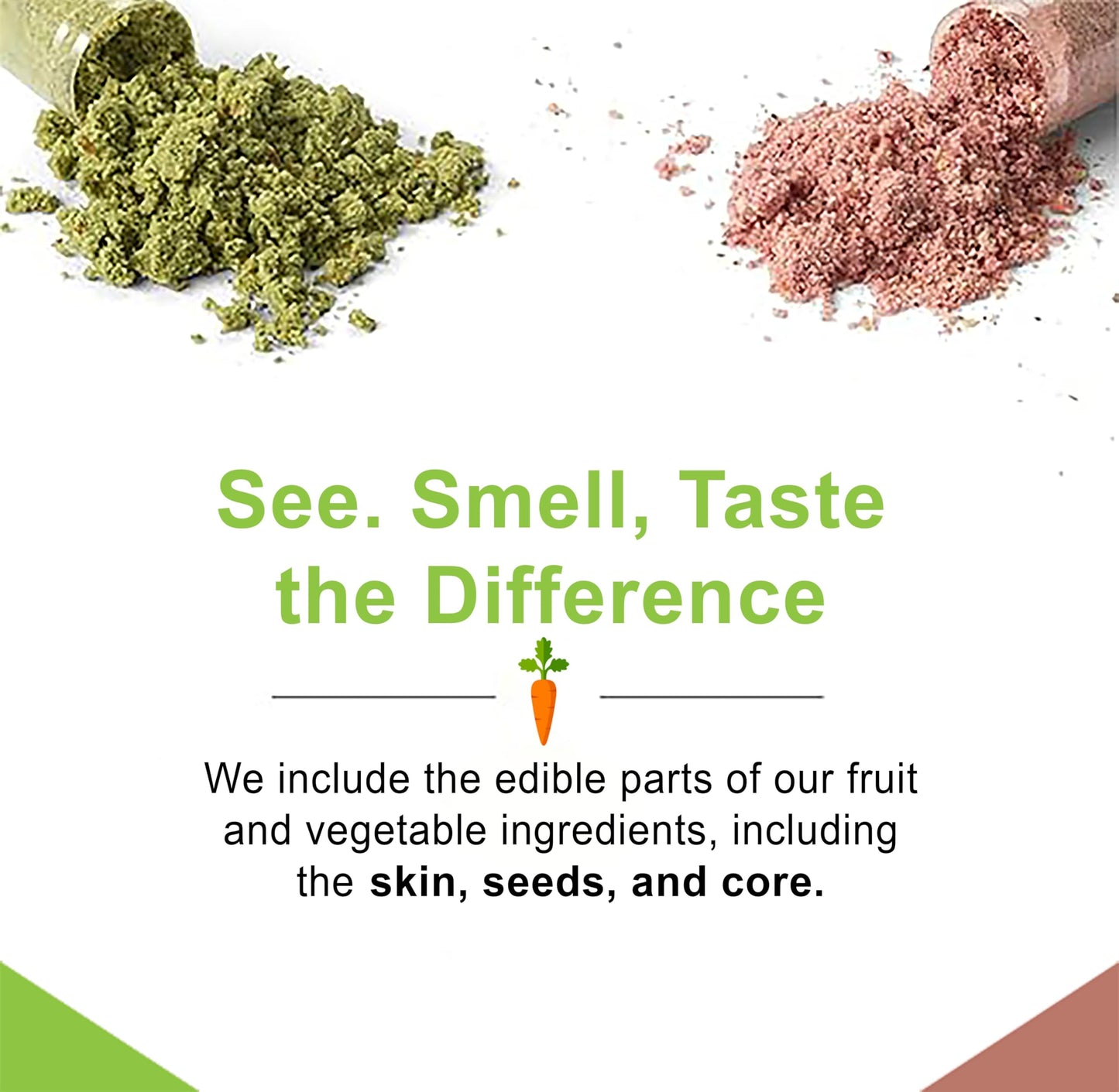 Etiqueta del suplemento The Best Diet con ingredientes naturales