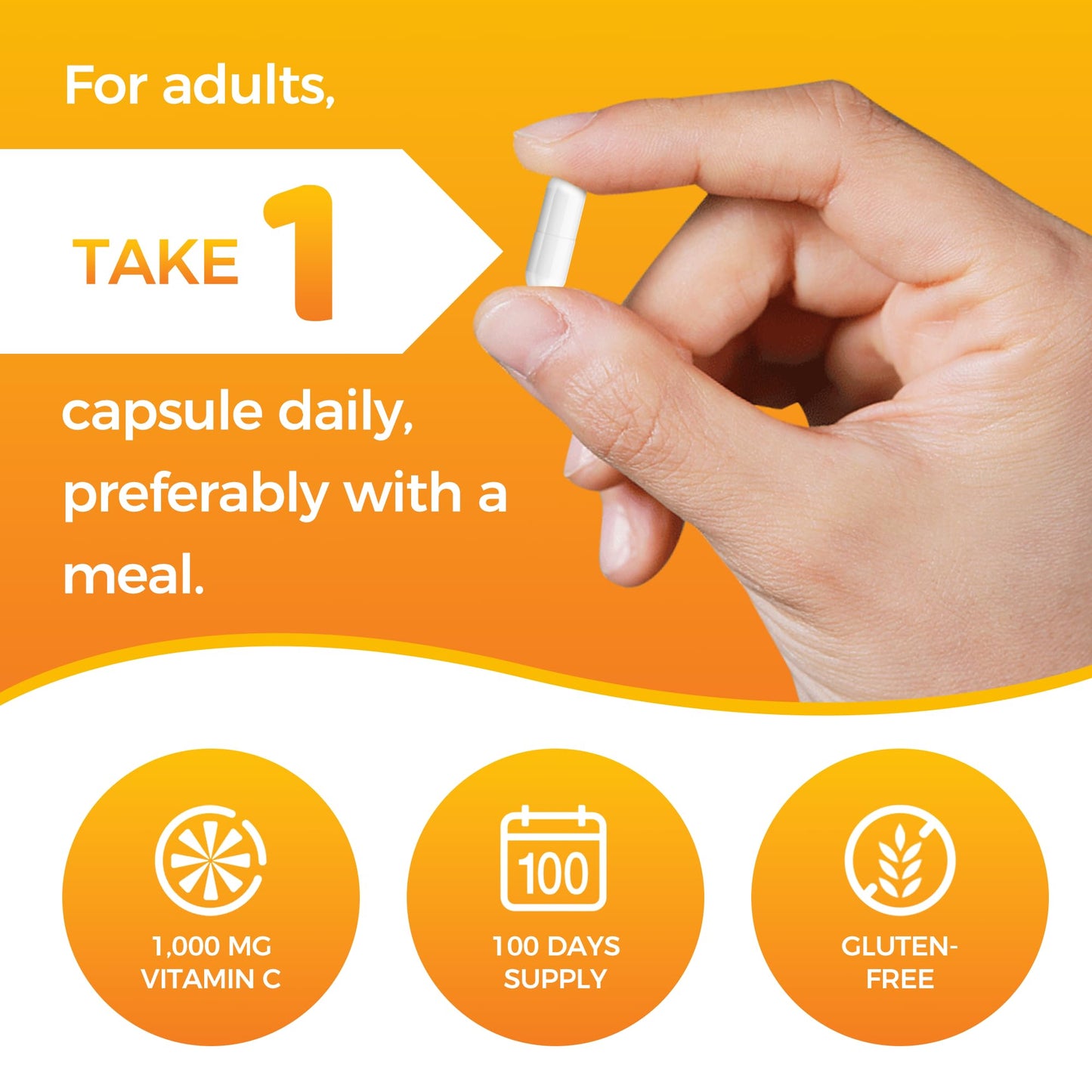 Etiqueta suplemento vitamina c 1000mg Vitamin World