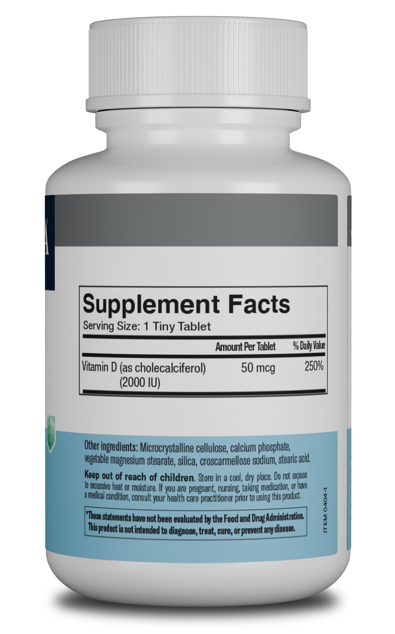 Etiqueta suplemento vitamina d3 FREEDA 2000 UI