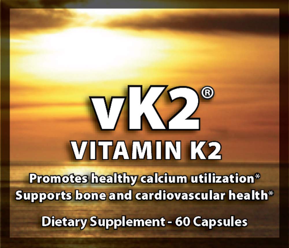 Etiqueta del suplemento vK2 vitamina K2