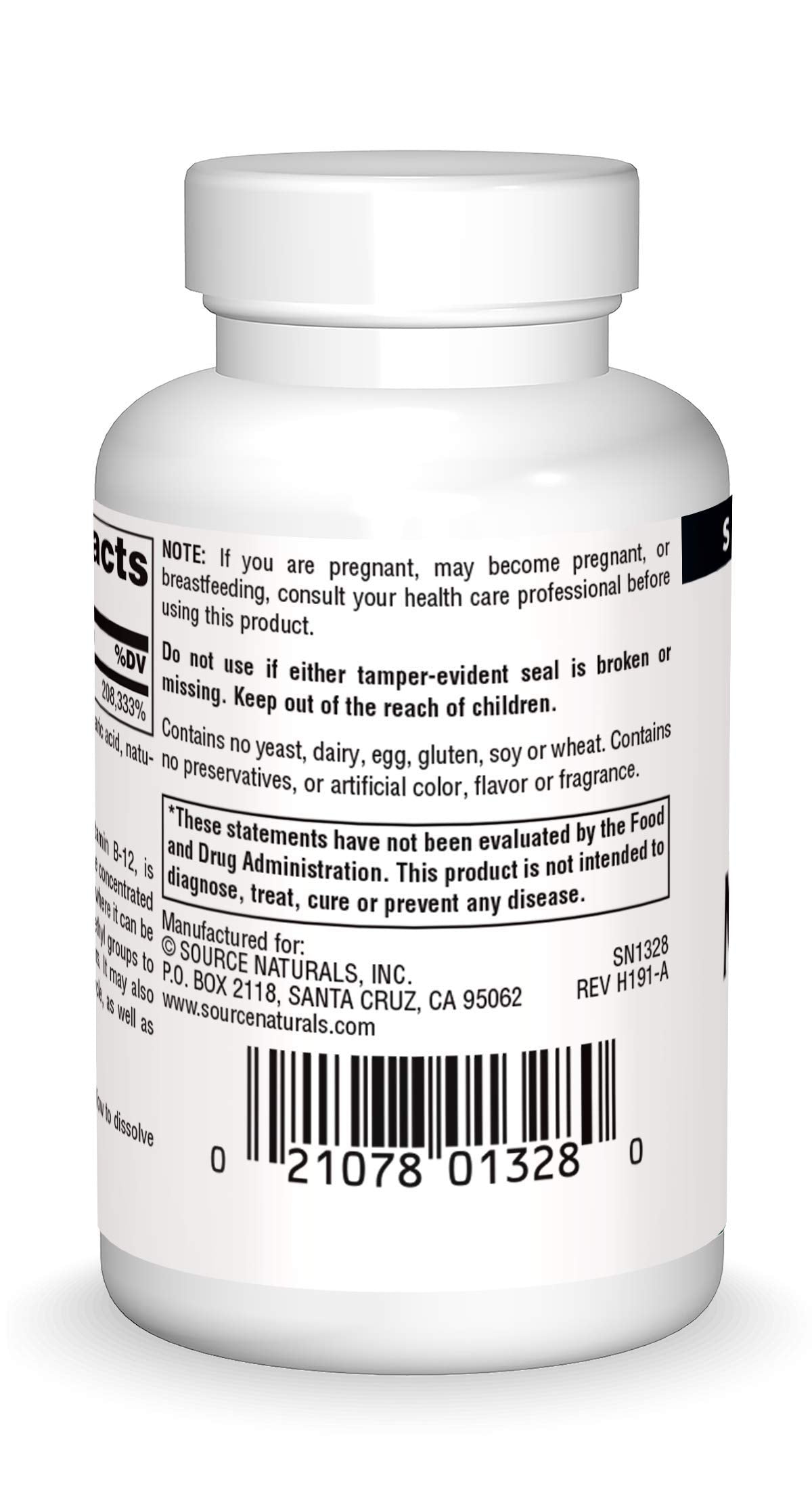 Etiqueta frasco vitamina b-12 metilcobalamina sabor cereza