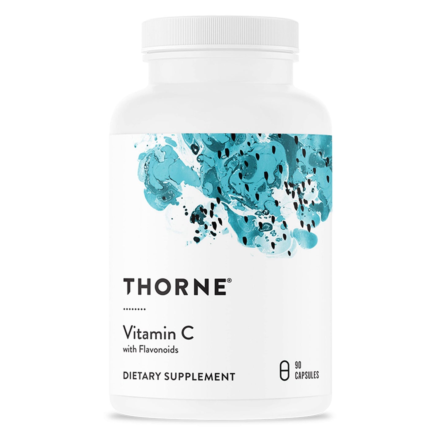 Etiqueta detalle Vitamina C THORNE combo saludable