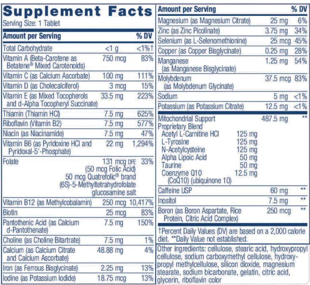 Etiquetas detalles nutricionales K-Pax