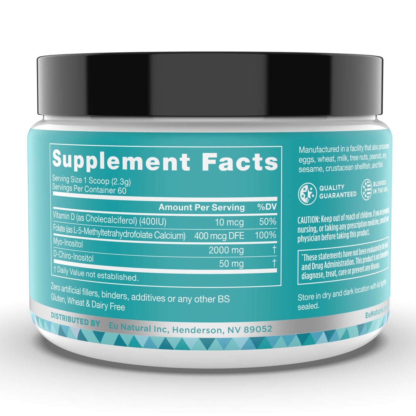 Eu Natural Regulate MAX polvo para salud hormonal femenina