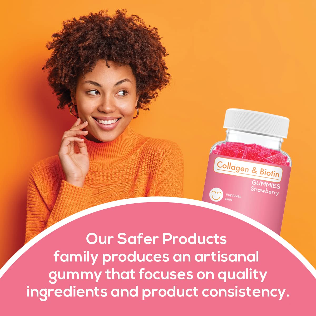 Experiencia gummies Safer Products colágeno y biotina
