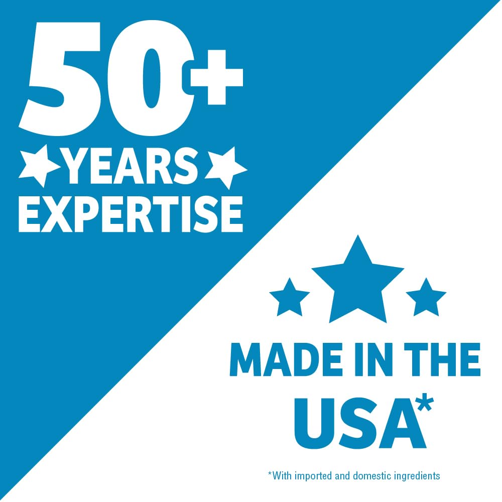 Años de experiencia y fabricación en USA - vitaminas para adultos