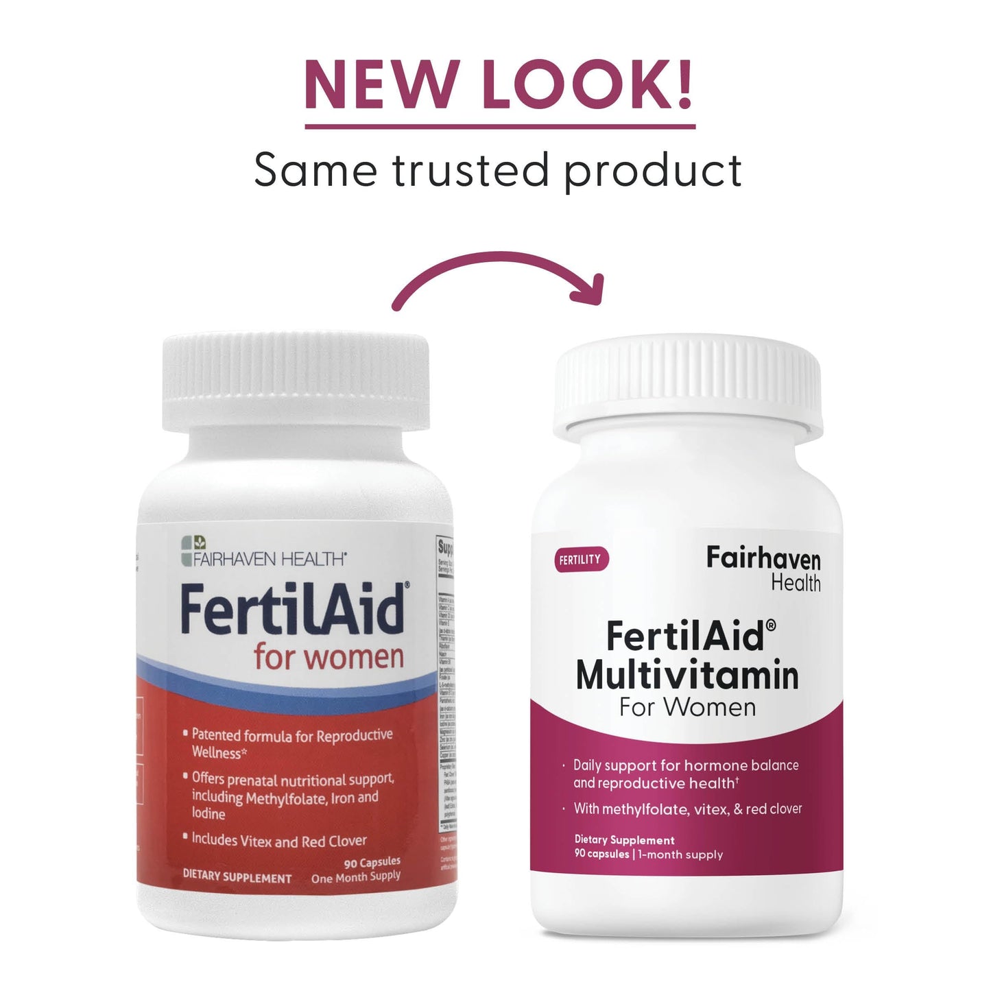 Fairhaven Health FertilAid suplemento fertilidad femenina