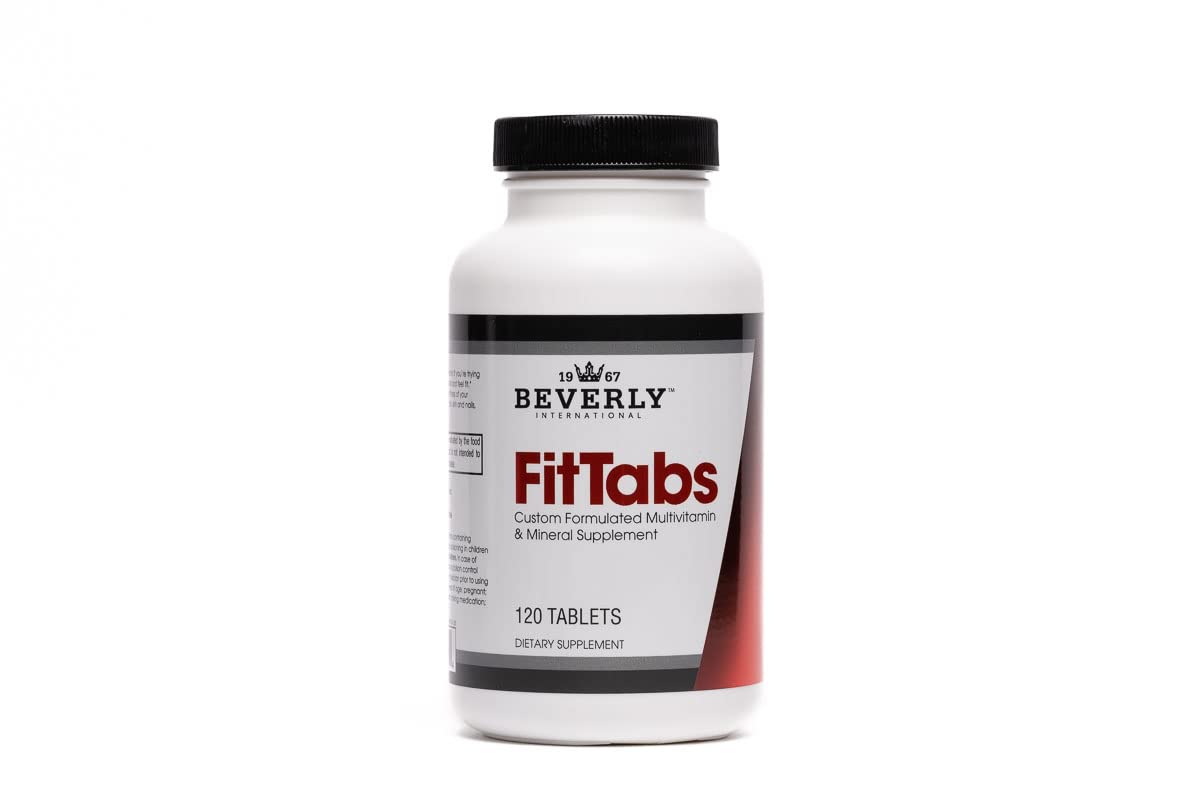 Fit Tabs Beverly International multivitaminas 120 tabletas