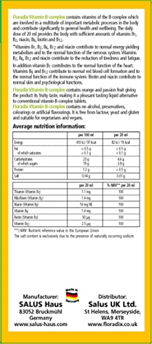 Floradix fórmula líquida vitaminas B sin alcohol