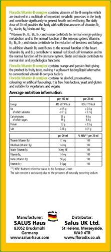 Floradix suplemento vitaminas B sin gluten ni lactosa