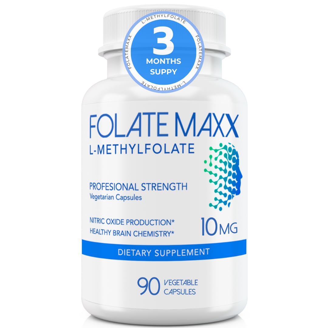 FolateMaxx L-Metilfolato 10 mg 90 cápsulas vegetarianas
