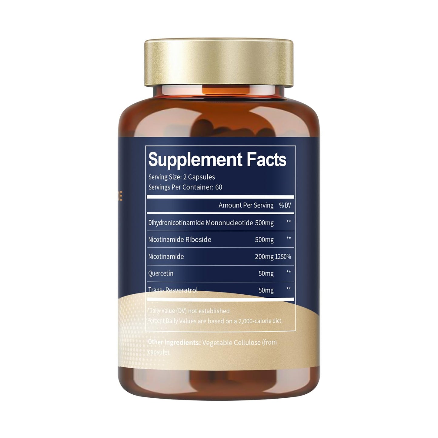 Fórmula avanzada Totaria NMNH con niacinamida y resveratrol