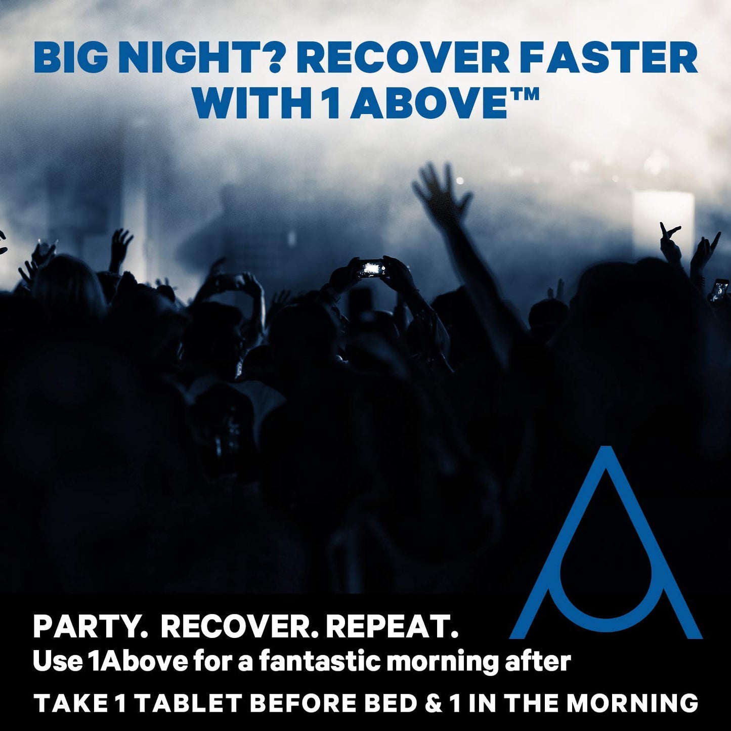 fórmula para fiestas y viajes nocturnos de 1ABOVE