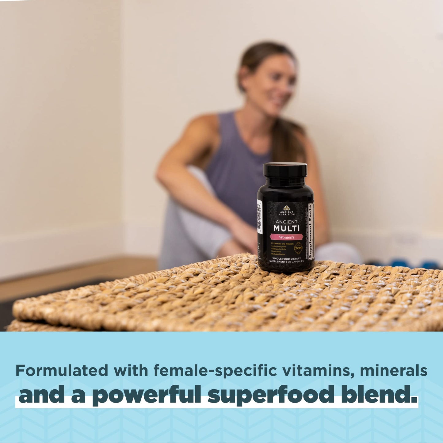 Formula multivitamínica para mujeres con hierbas específicas