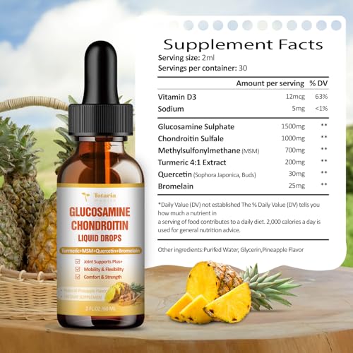 Fórmula líquida de vitamina D3 K2 y MSM