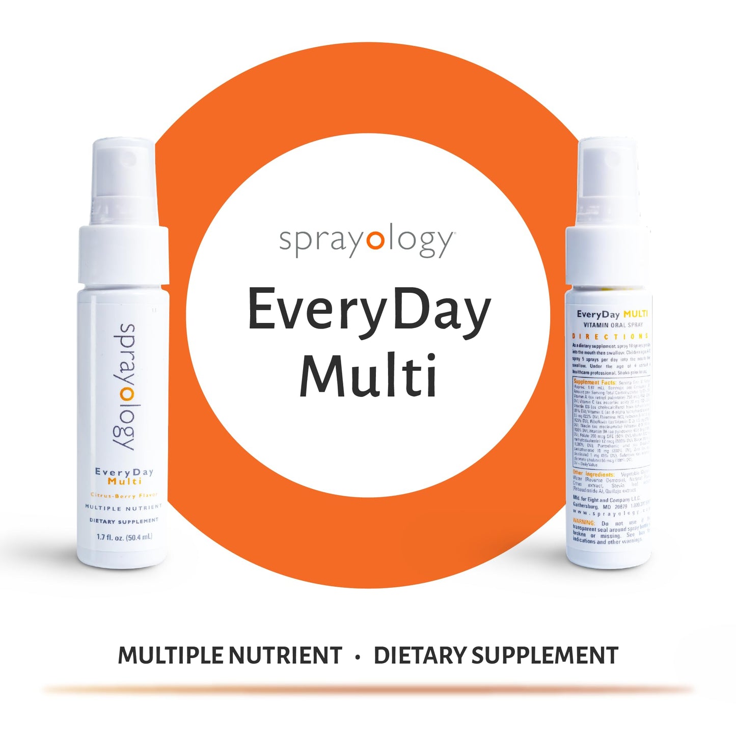 Fórmula multivitamínica Sprayology con vitaminas esenciales