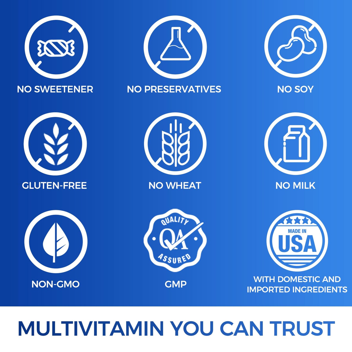 Fórmula premium Vitamin World para hombres 50+