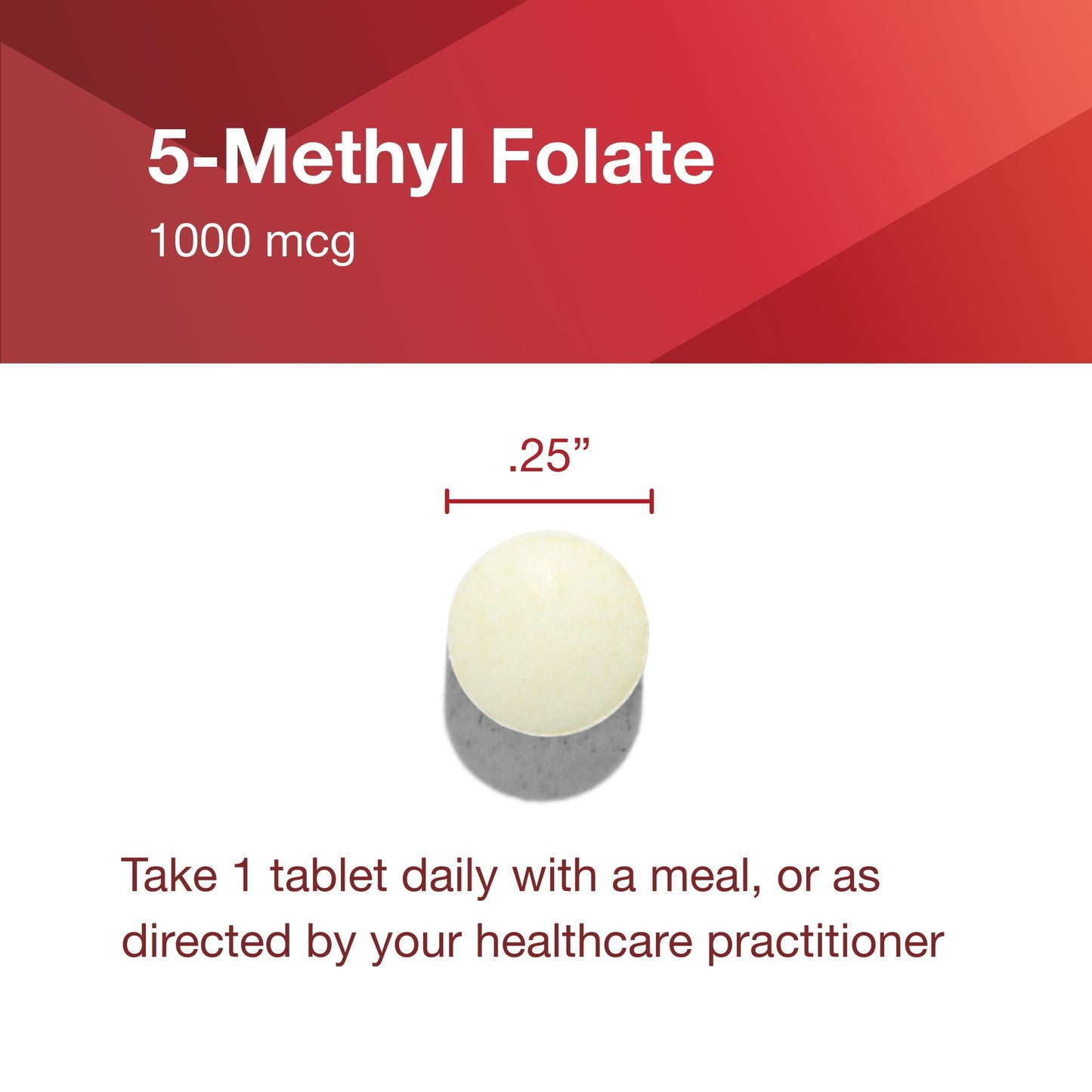 Fórmula Protocol For Life Balance 5-metilfolato 1000 mcg 90 tabletas