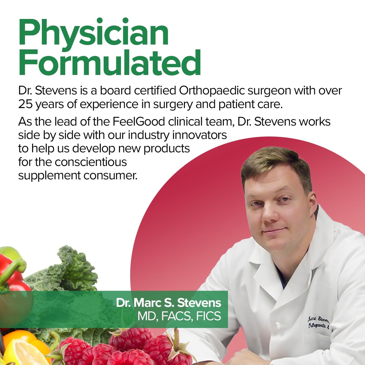 Formulado por médicos FeelGood