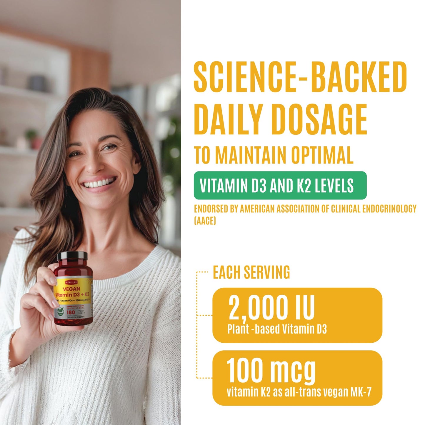 Frasco y cápsulas blandas FAMILI+ suplemento vitaminico vegano