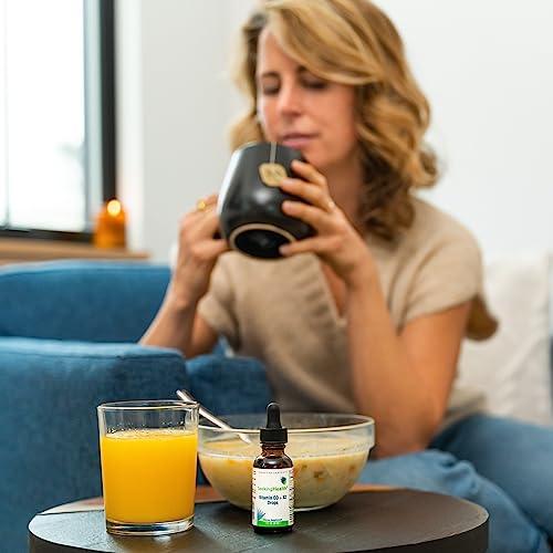 Frasco gotas vitamina d3 k2 seeking health lado etiqueta