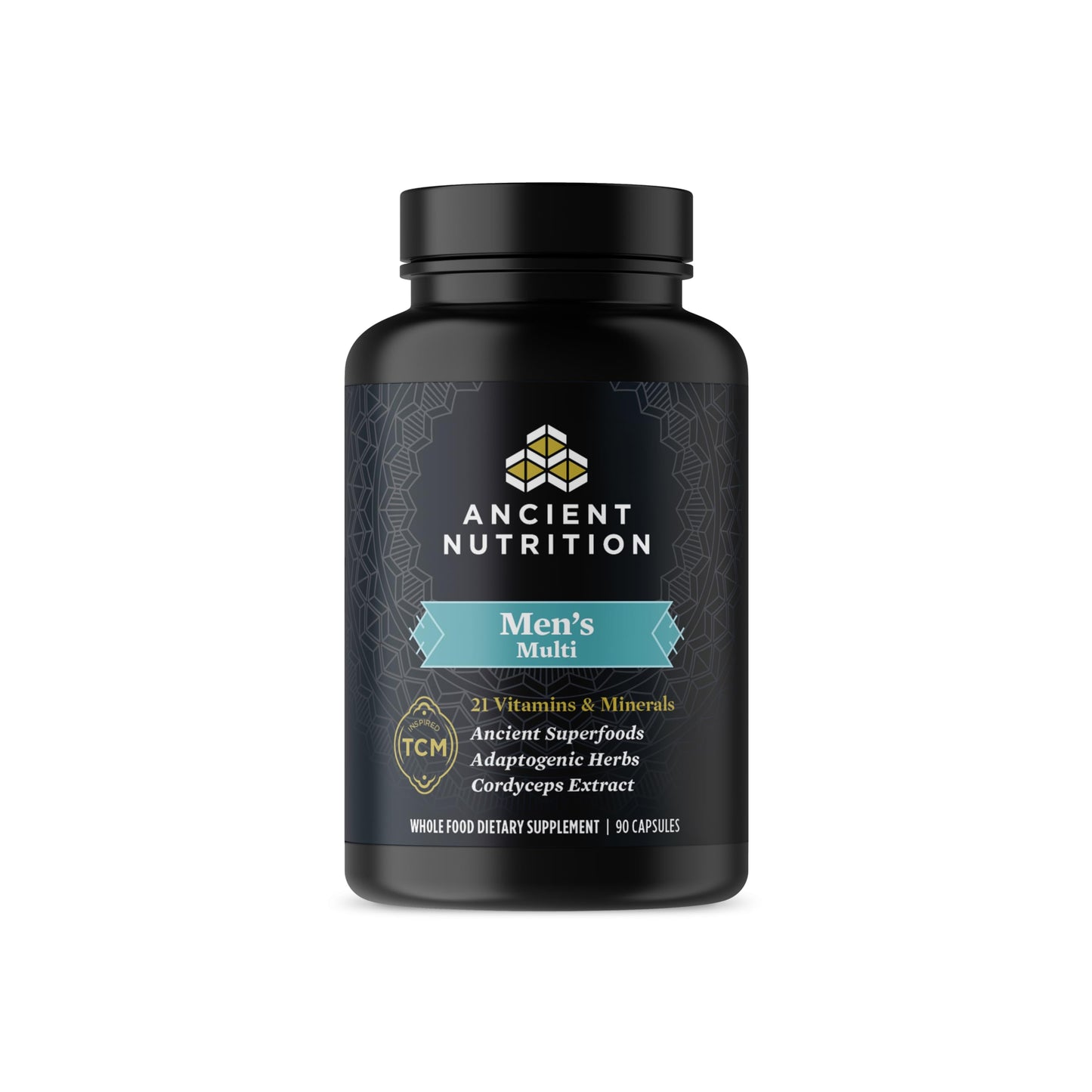 Frasco de multivitamínico Ancient Nutrition para hombres