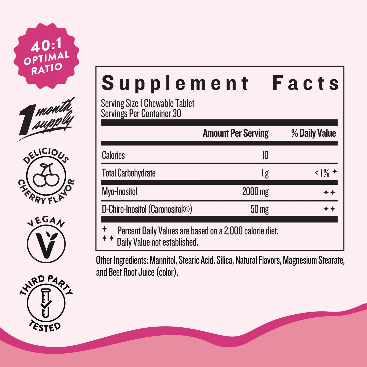 Frasco del suplemento Legendairy Milk en tabletas masticables