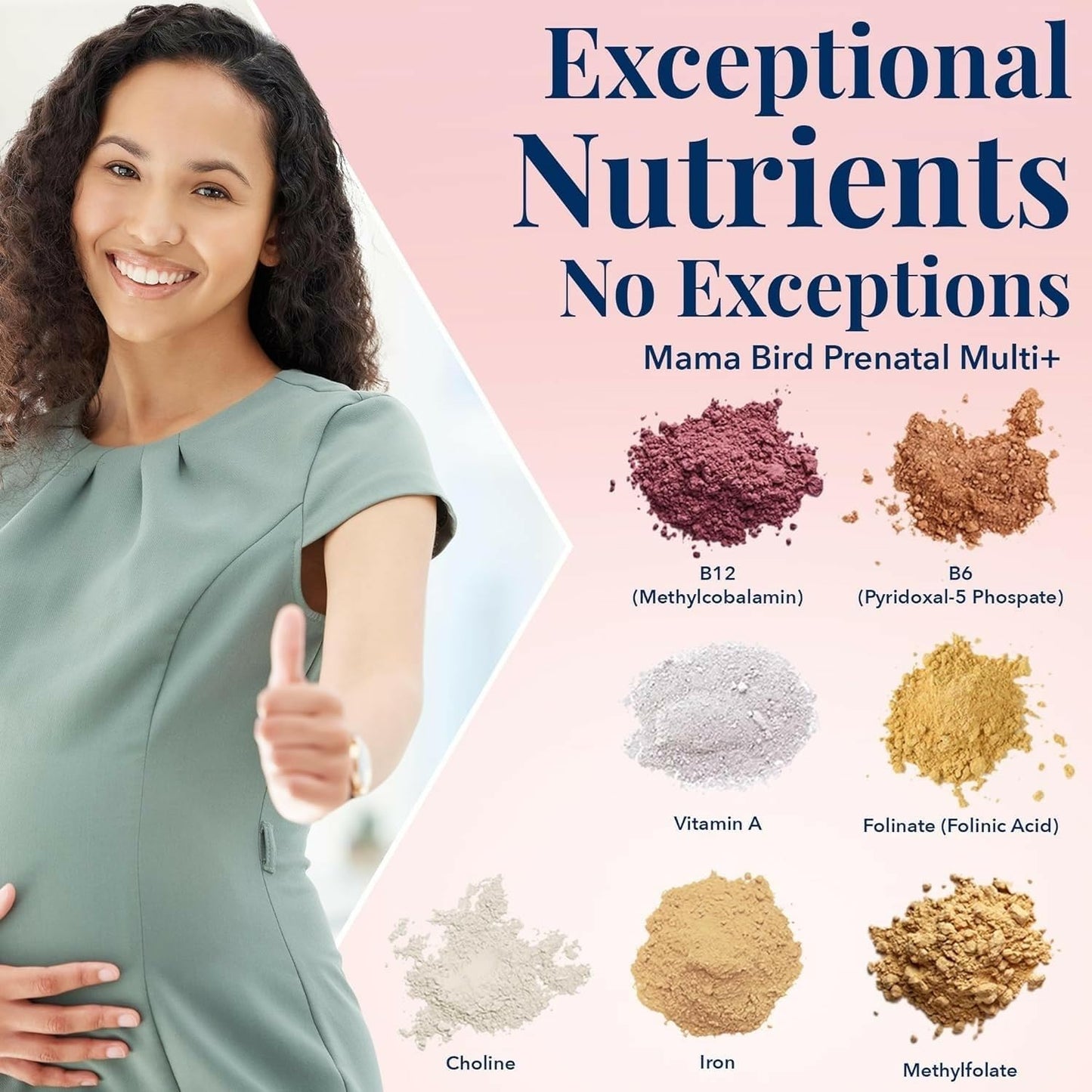 Frasco suplemento prenatal vegano Best Nest Wellness