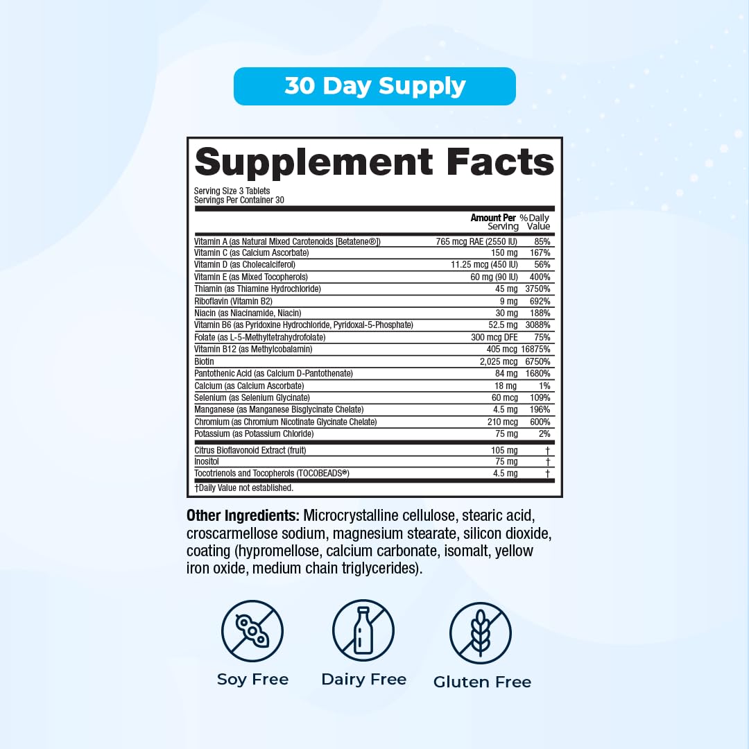 Frasco de suplemento vitamínico para claridad y enfoque VitaMedica