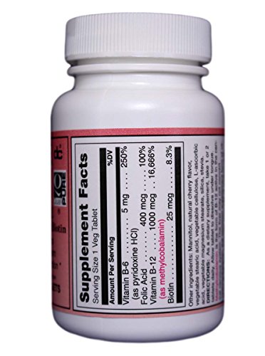 Frasco unique b-12 vitaminas b sublinguales 90 capsulas