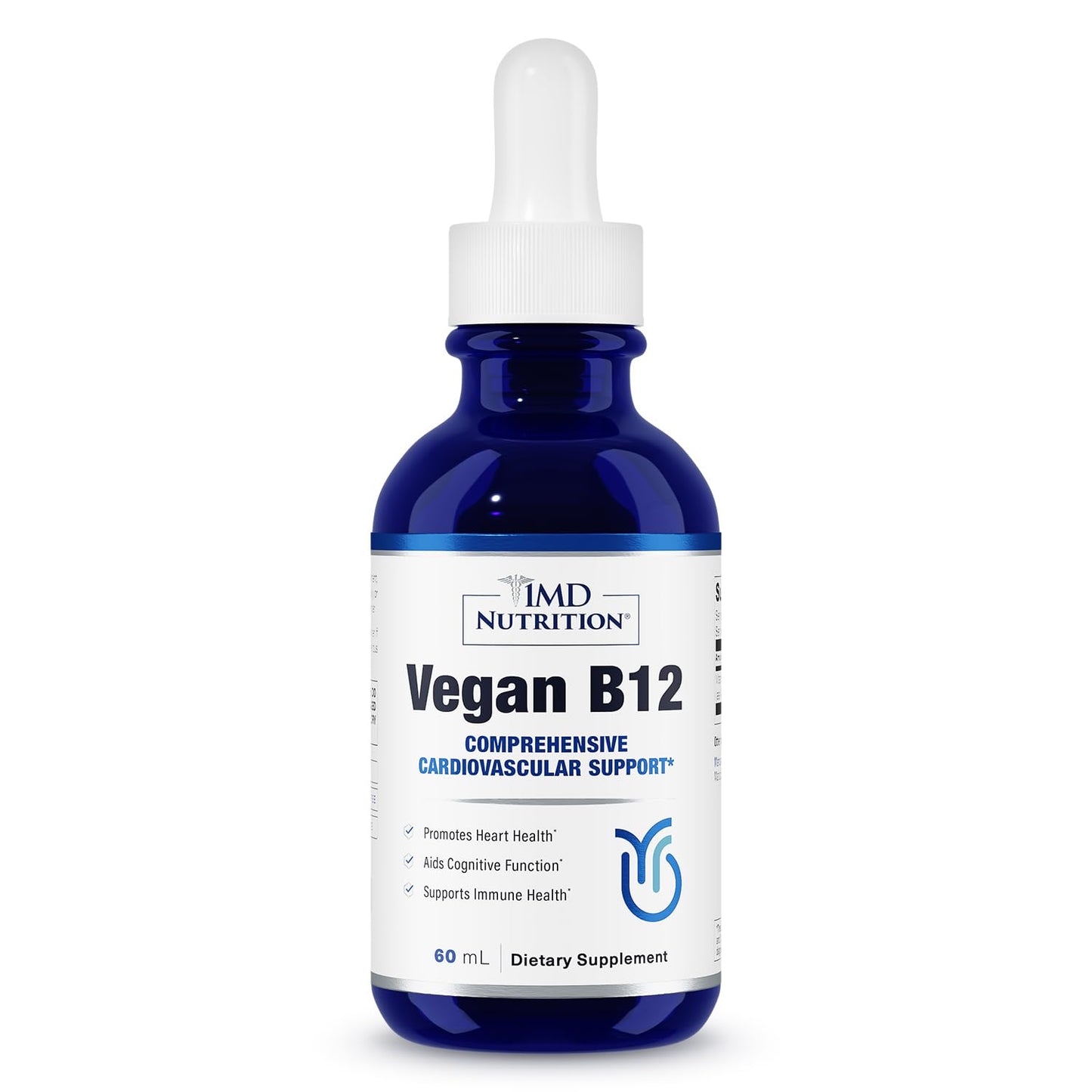Frasco vitamina B12 vegana 5000mcg 1MD Nutrition