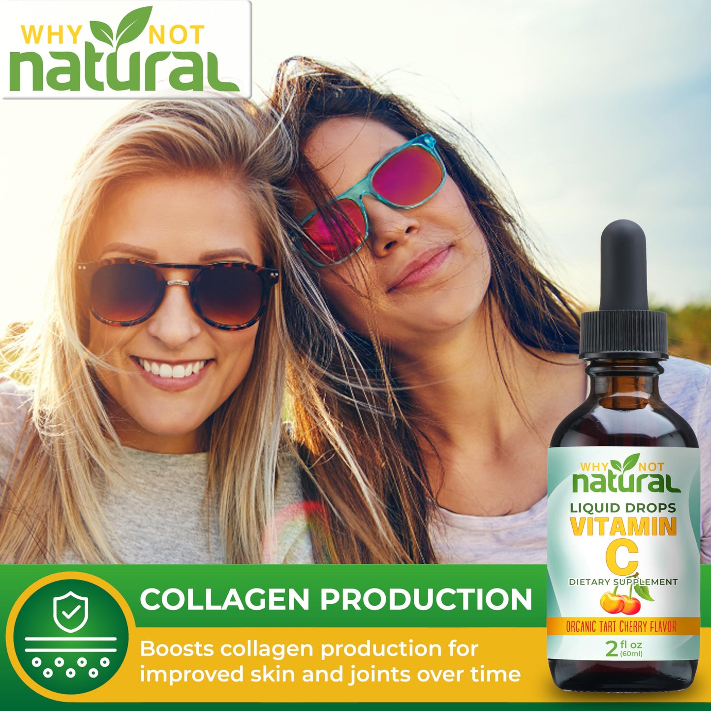 Frasco de vitamina líquida alta potencia orgánica