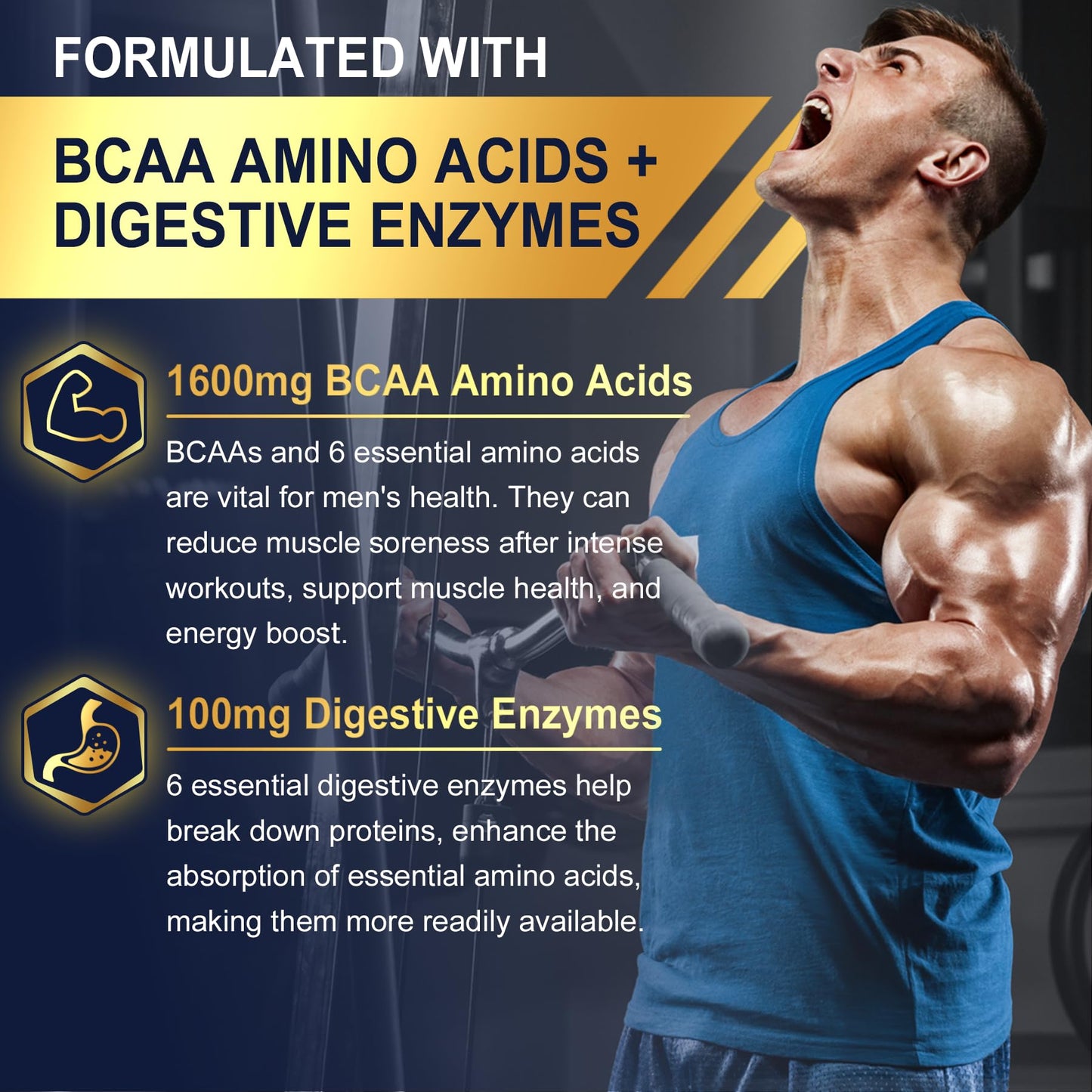 Frasco de vitaminas Nextdia para hombres y adolescentes